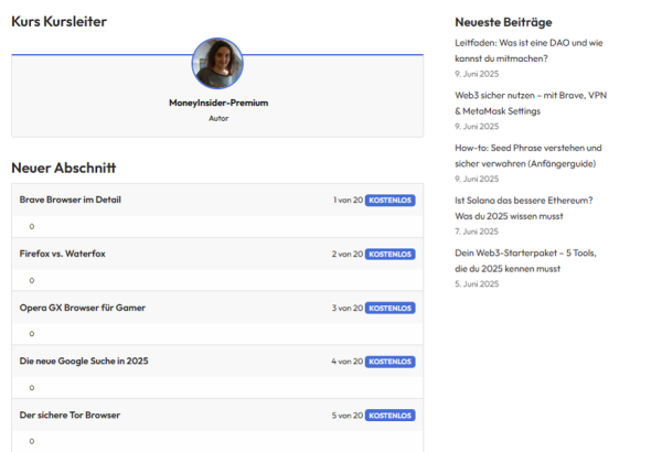 Das Web 3 - was wirklich hinter Blockchan, Bitcon und NFTs steckt