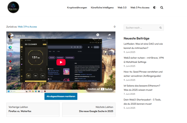 Das Web 3 - was wirklich hinter Blockchan, Bitcon und NFTs steckt