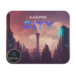Gaming Mouse Pad mit Future Mars City