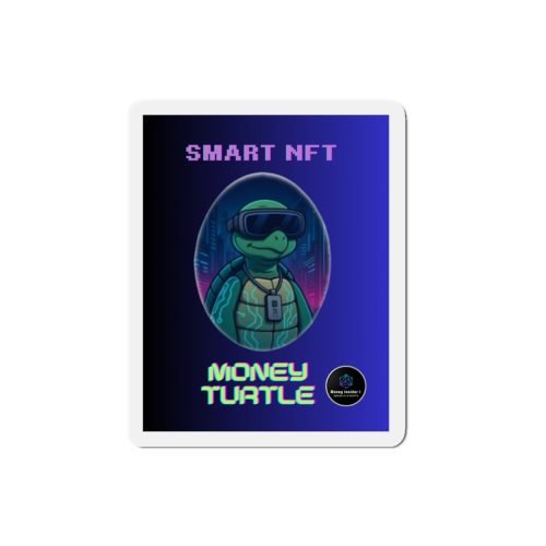 Hol dir die Zukunft! Der stylische Money Turtle Magnet für deine Pinnwand