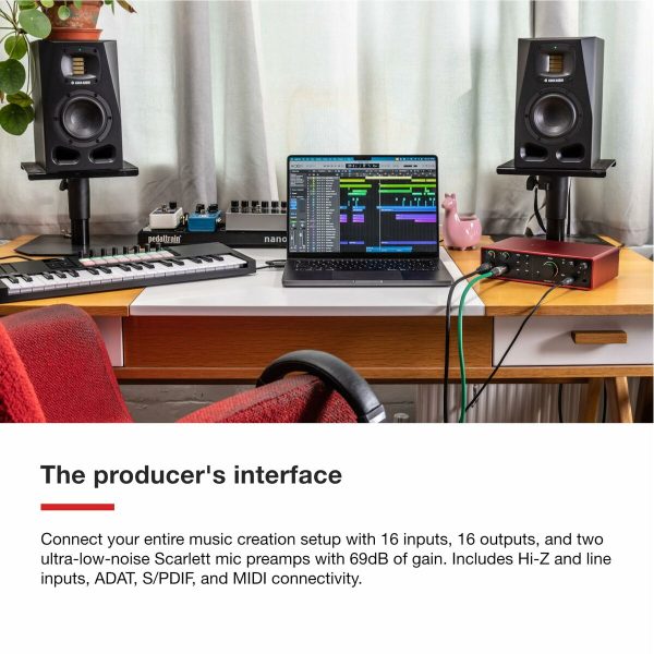 Das Focusrite Scarlett 8i6 – Dein Studio-Herzstück für kompromisslosen Sound!