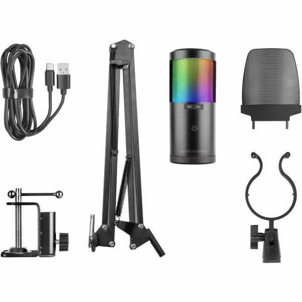 Das stylische  Mars Gaming Podcast-Mikro für dein Creator-Setup