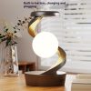 Mond-Schreibtischlampe mit kabelloser Ladefunktion & Sensorsteuerung