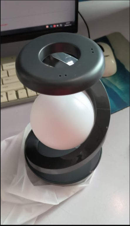 Mond-Schreibtischlampe mit kabelloser Ladefunktion & Sensorsteuerung