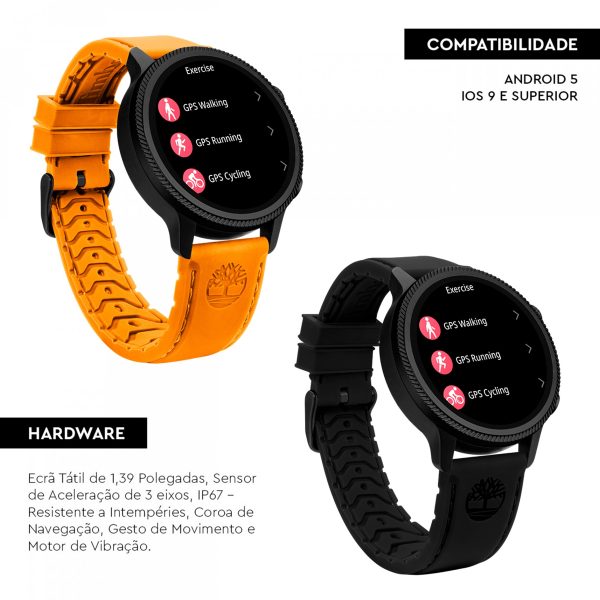 Timberland Premium-Smartwatch – Dein Style, Dein Rhythmus, Dein Abenteuer